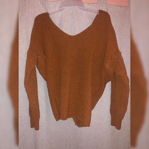 Cropped sweater